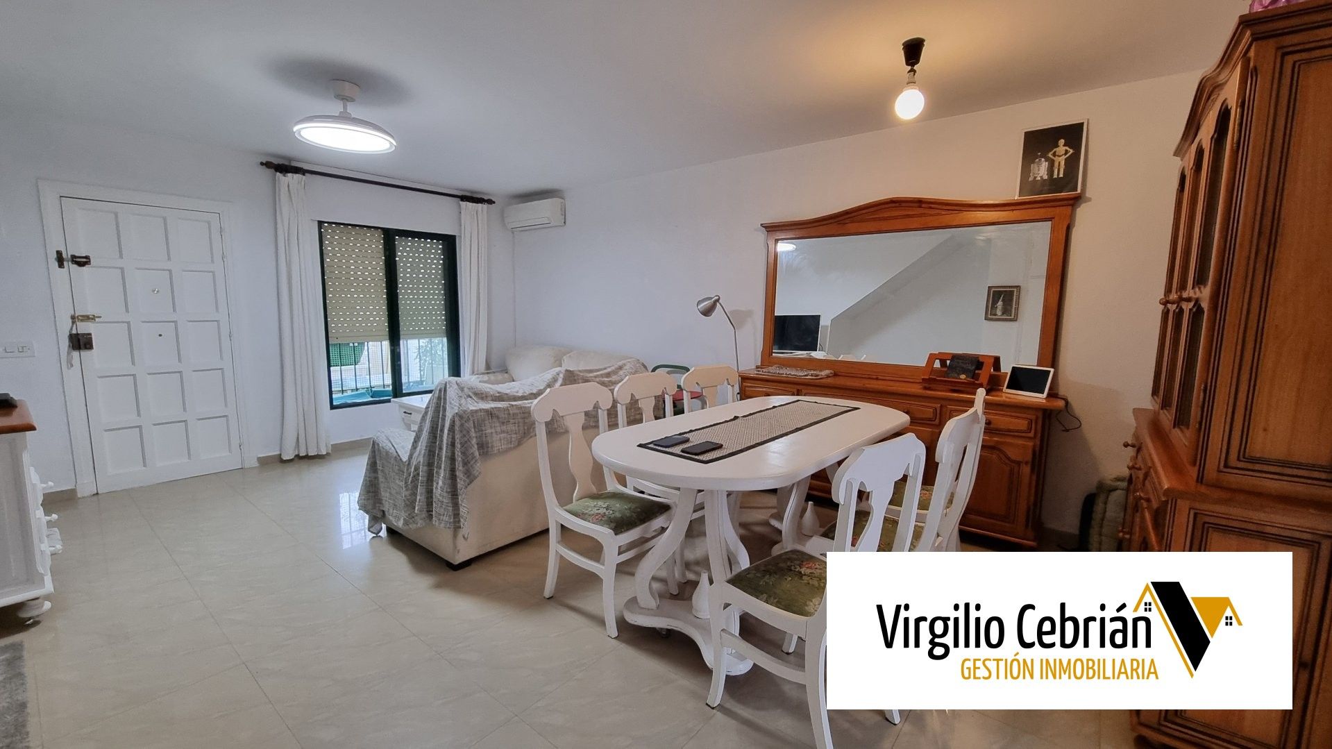 Living room of Duplex for sale in Chipiona  with Air Conditioner, Terrace and Furnished