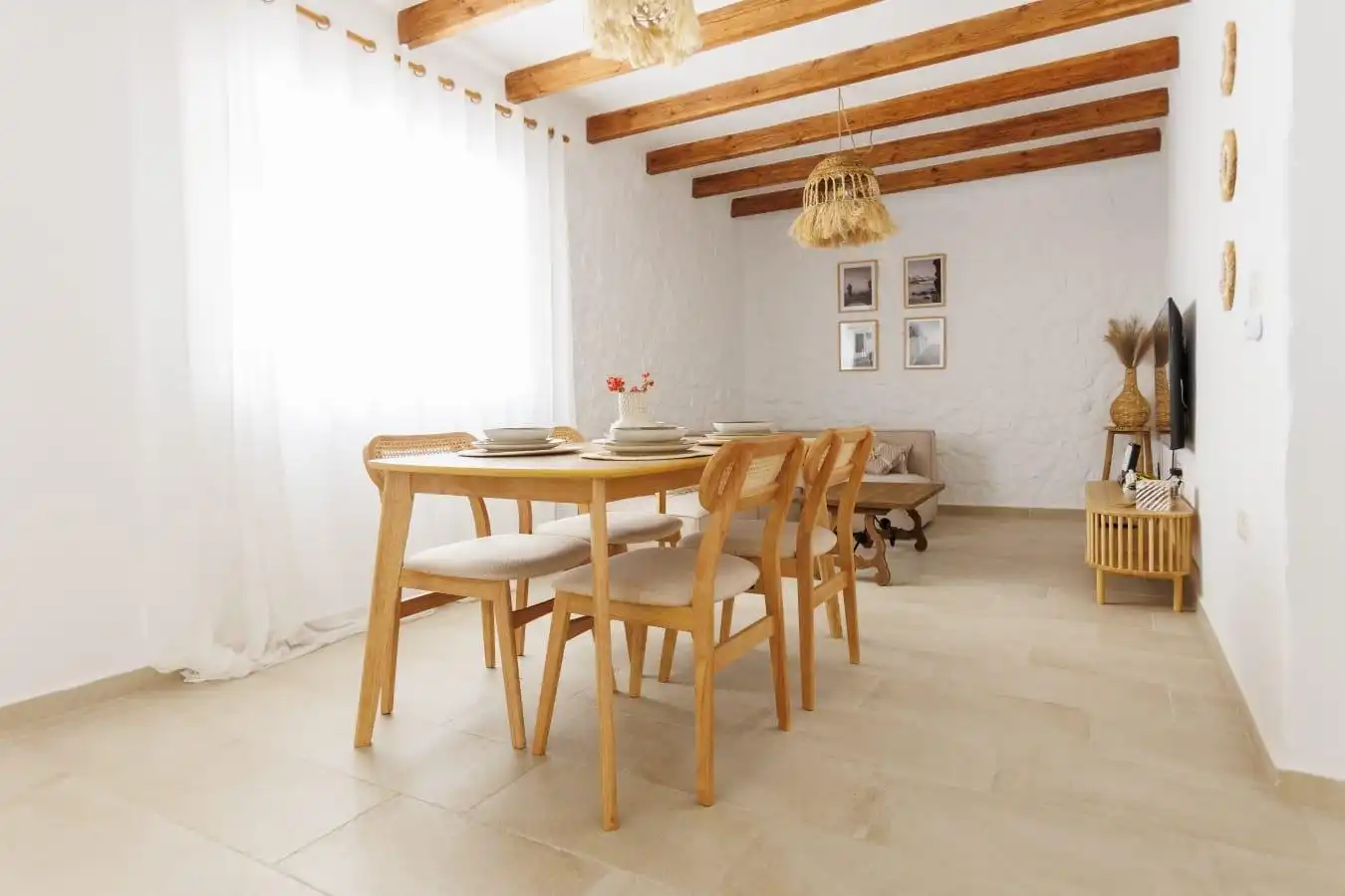 Dining room of Houses for sale in Salobreña  with Air Conditioner, Terrace and Swimming Pool