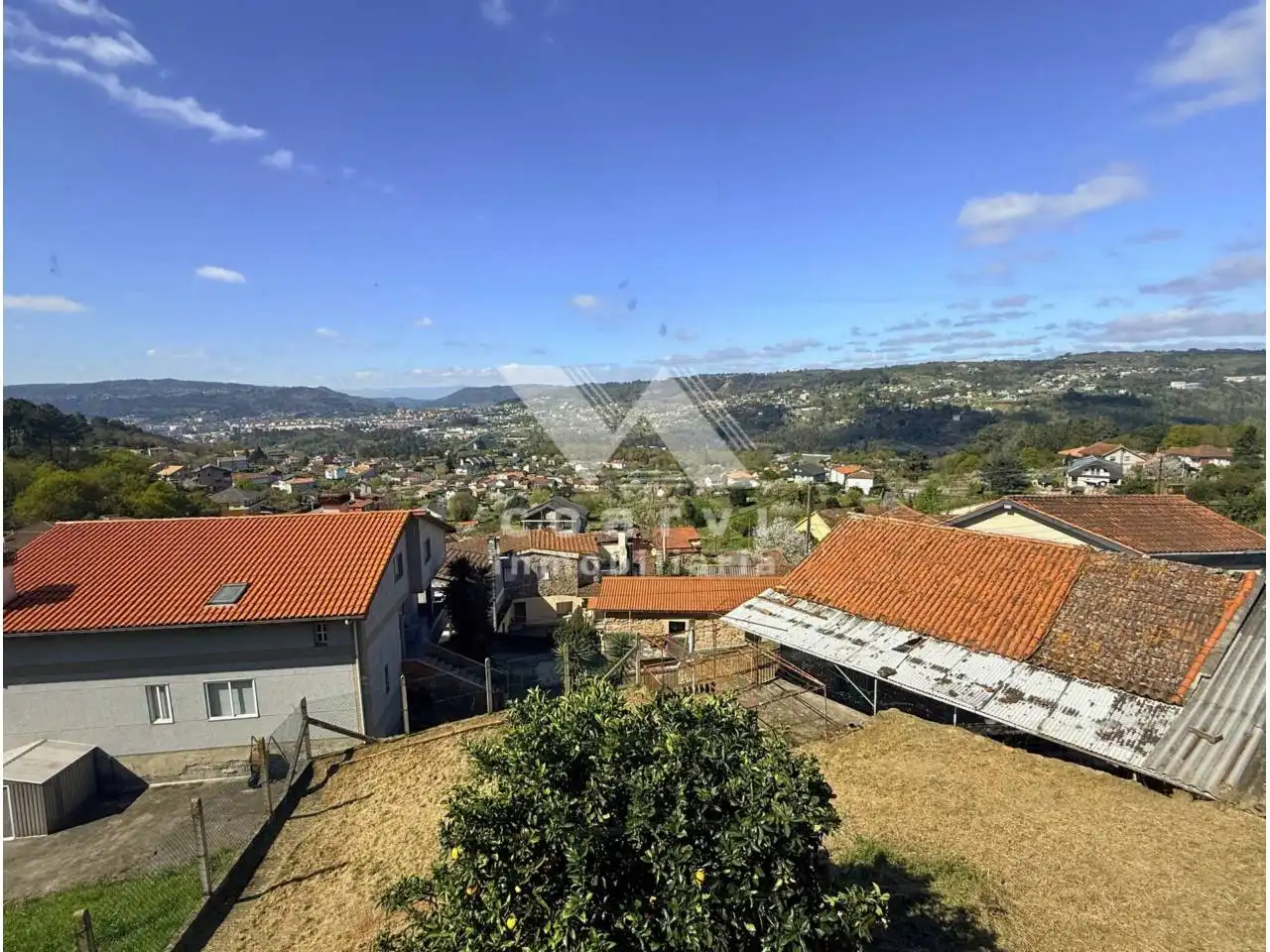 Exterior view of Houses for sale in Ourense Capital   with Private garden and Terrace