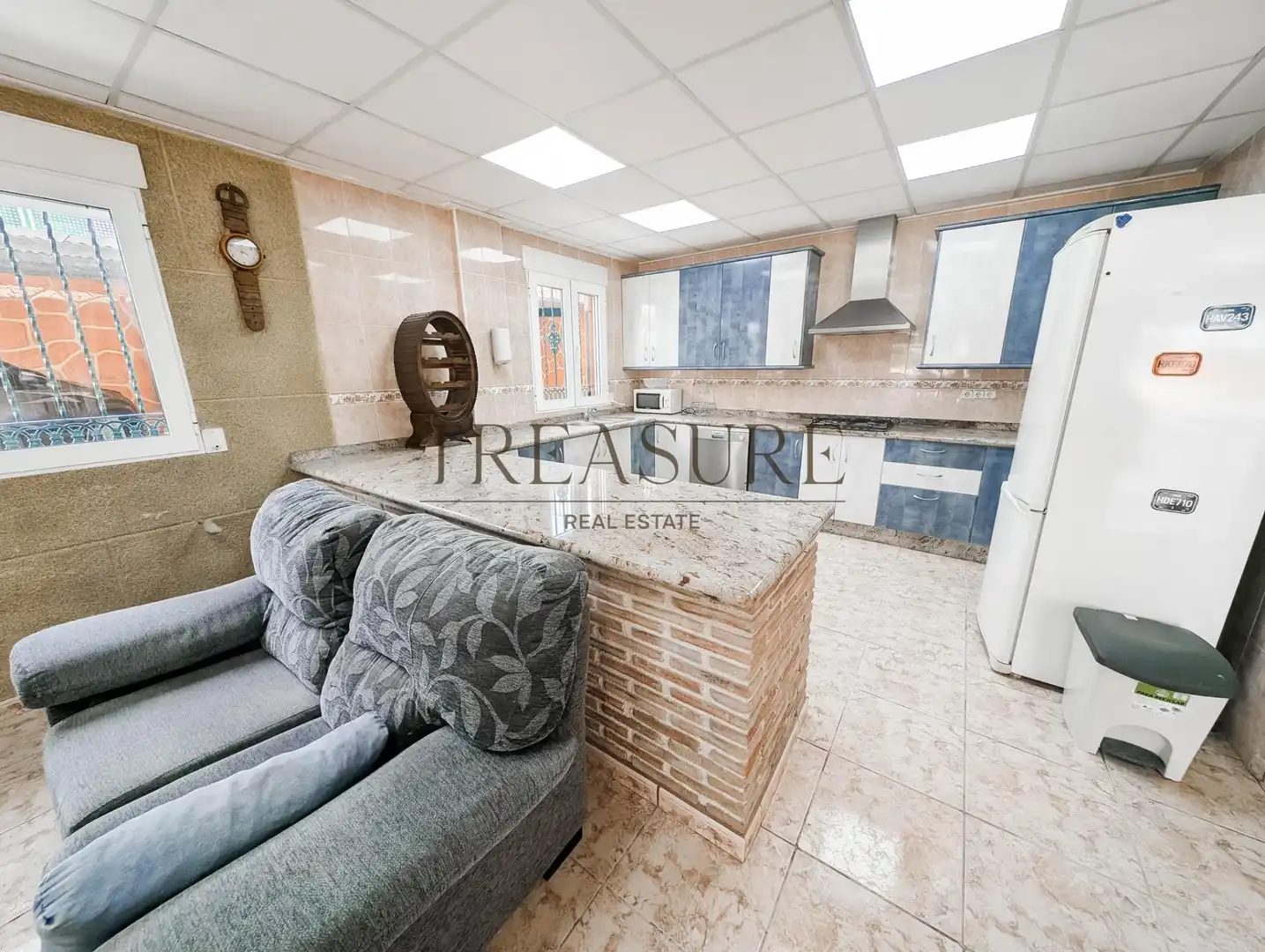 Cocina de Casa o chalet en venta en Molina de Segura con Trastero, Piscina y Amueblado