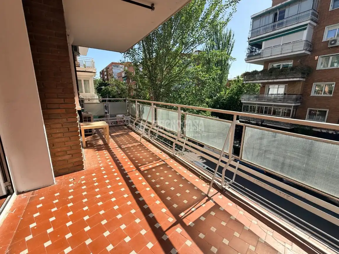 Terraza de Piso en venta en Madrid