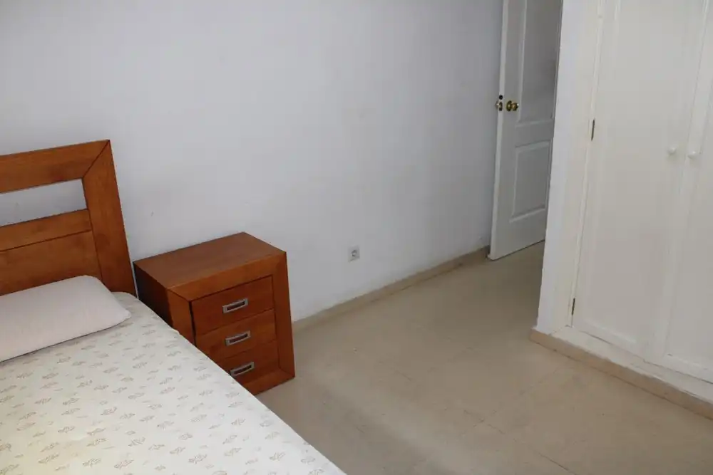 Bedroom of Flat for rent in Málaga  with Air Conditioner, Heating and Furnished