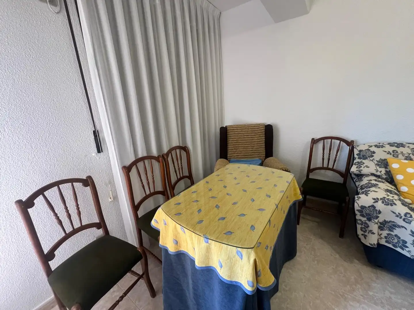 Dining room of Flat for rent in Plasencia  with Air Conditioner, Terrace and Furnished