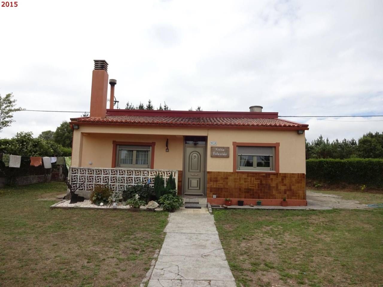 Exterior view of House or chalet for sale in Vilasantar  with Heating and Private garden
