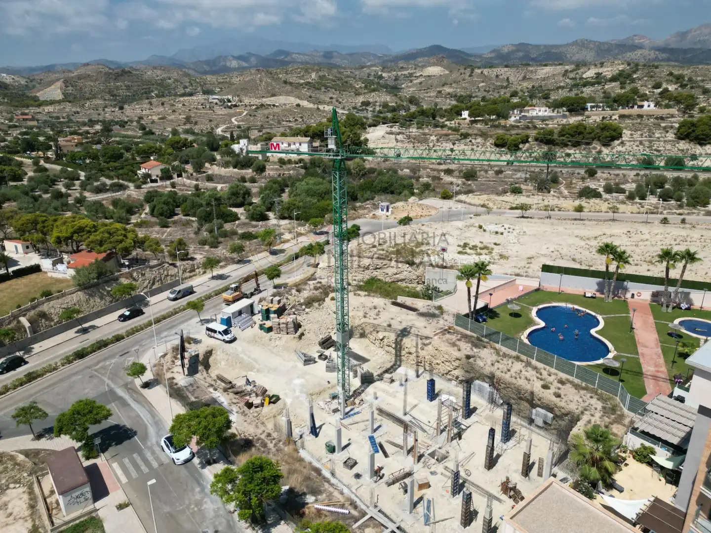 Vista exterior de Apartamento en venta en Villajoyosa / La Vila Joiosa con Calefacción, Jardín privado y Terraza