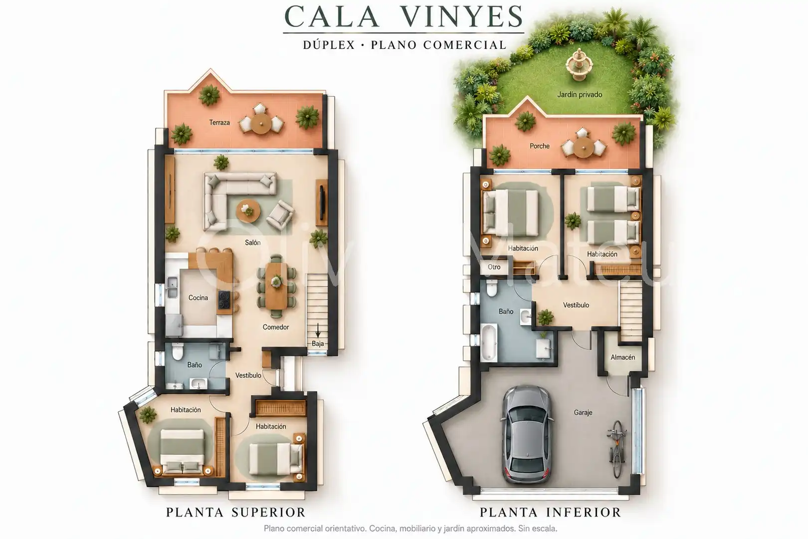 Dúplex en venta en Cala Vinyes