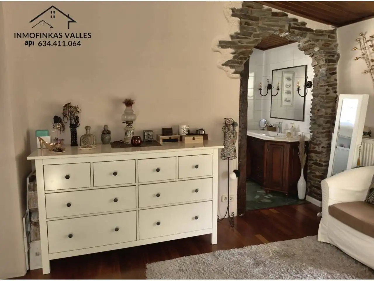 Bedroom of Houses for sale in Santa Eulàlia de Ronçana  with Air Conditioner, Heating and Private garden