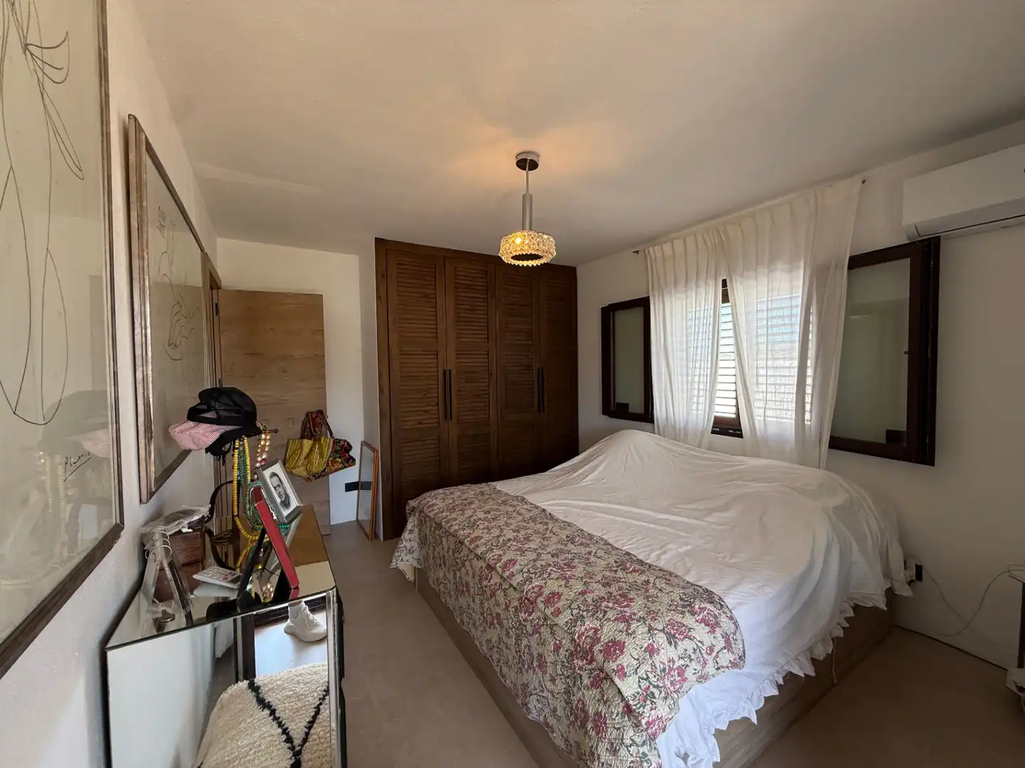 Dormitori de Apartament en venda en Sant Joan de Labritja amb Aire condicionat i Terrassa