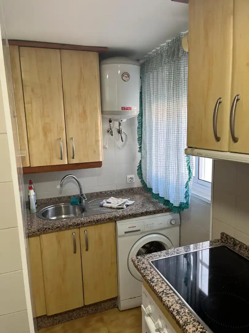 Cocina de Piso de alquiler en Badajoz con Aire acondicionado, Calefacción y Parquet