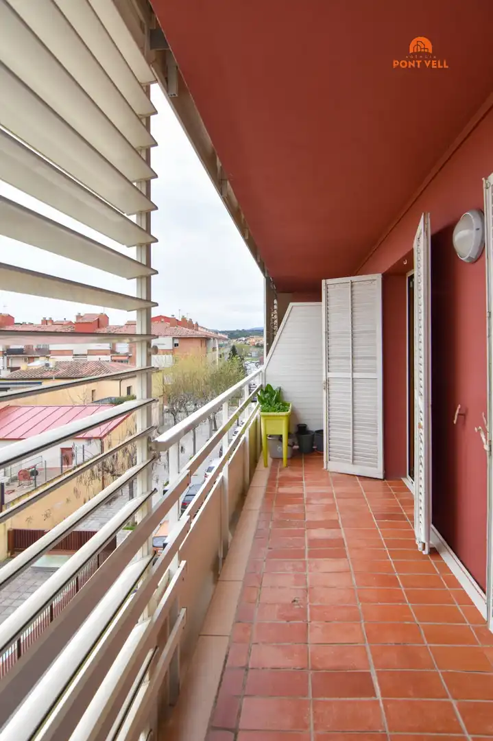 Terrassa de Pis en venda en La Bisbal d'Empordà amb Calefacció, Terrassa i Balcó