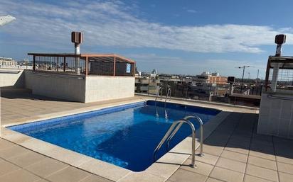 Swimming pool of Flat for sale in Cornellà de Llobregat  with Air Conditioner