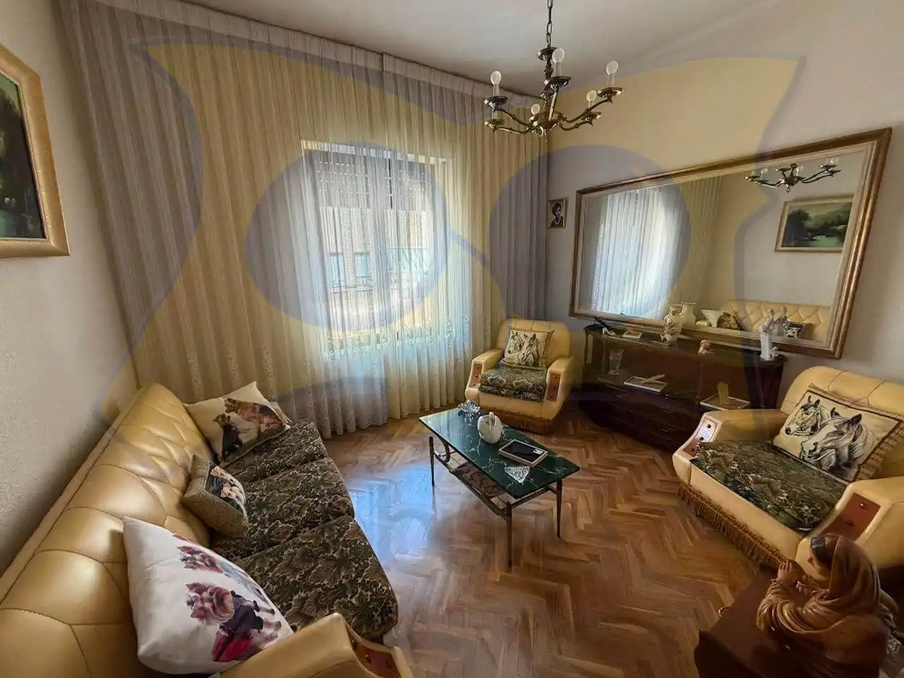 Sala de estar de Piso en venta en Salamanca con Balcón