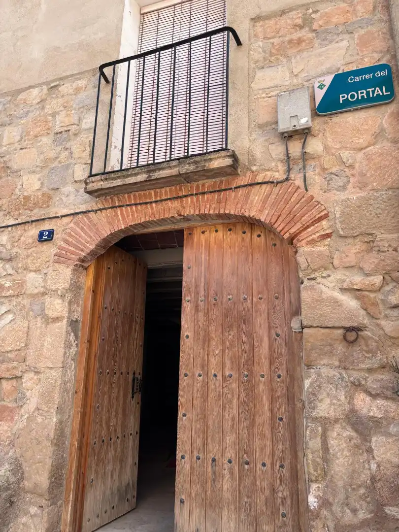 Vista exterior de Casa o xalet en venda en Torrebesses amb Aire condicionat, Traster i Moblat