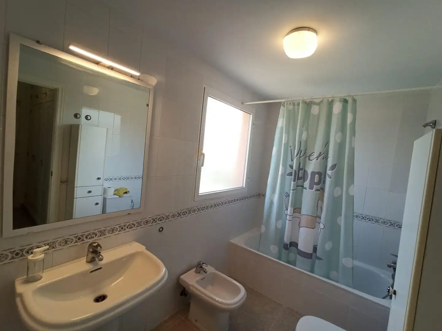 Bathroom of Flat for rent in Molina de Segura  with Air Conditioner, Private garden and Terrace