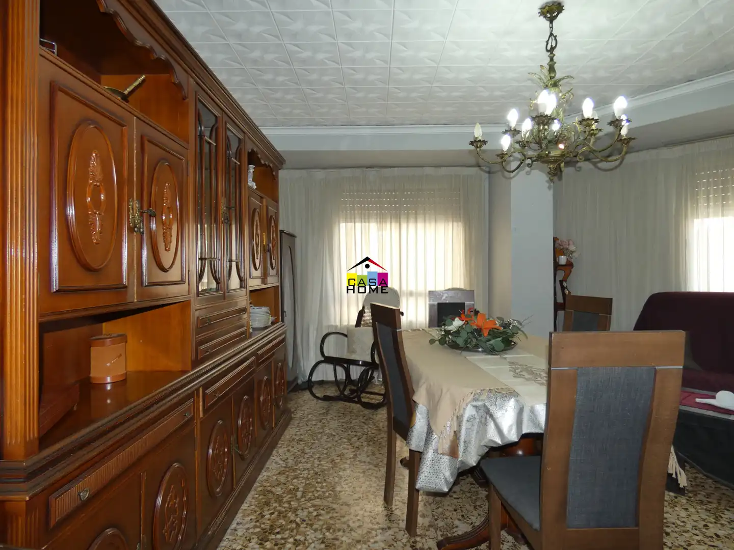 Dining room of Flat for sale in Castellón de la Plana / Castelló de la Plana  with Storage room and Furnished