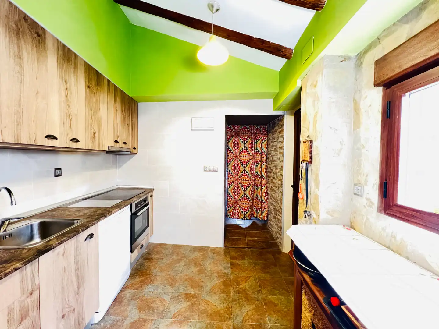 Kitchen of Detached homes for sale in Zaragoza  with Air Conditioner, Heating and Furnished