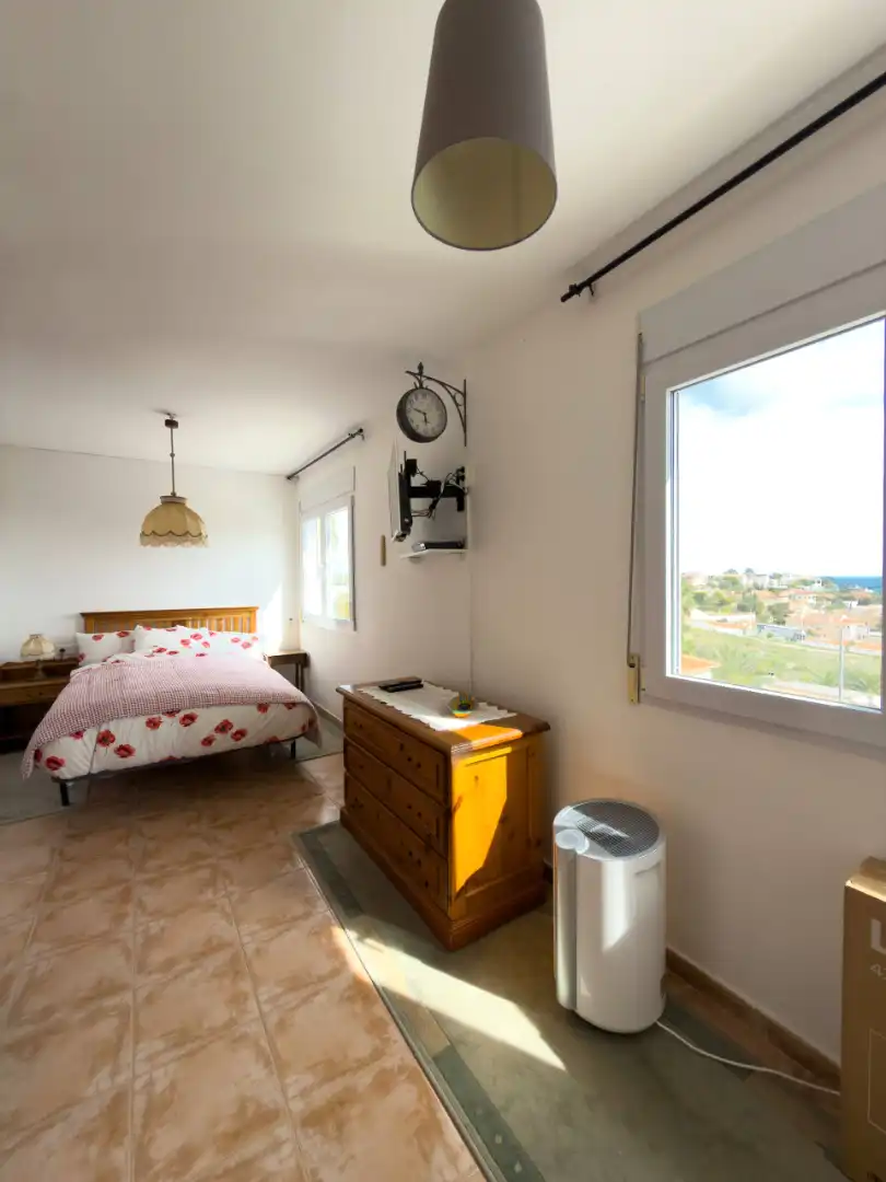 Dormitori de Casa adosada en venda en Calpe / Calp amb Aire condicionat, Terrassa i Moblat