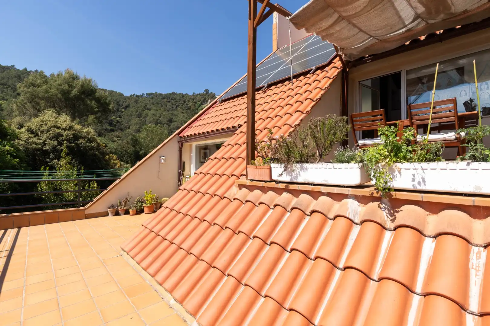 Terrassa de Casa o xalet en venda en Castellar del Vallès amb Aire condicionat, Calefacció i Jardí privat