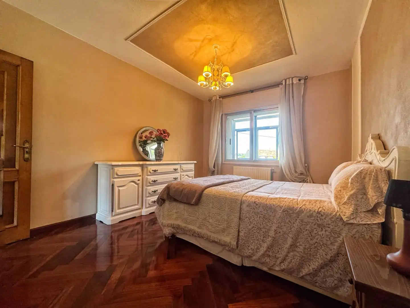 Bedroom of Houses for sale in Lalín  with Heating, Private garden and Terrace