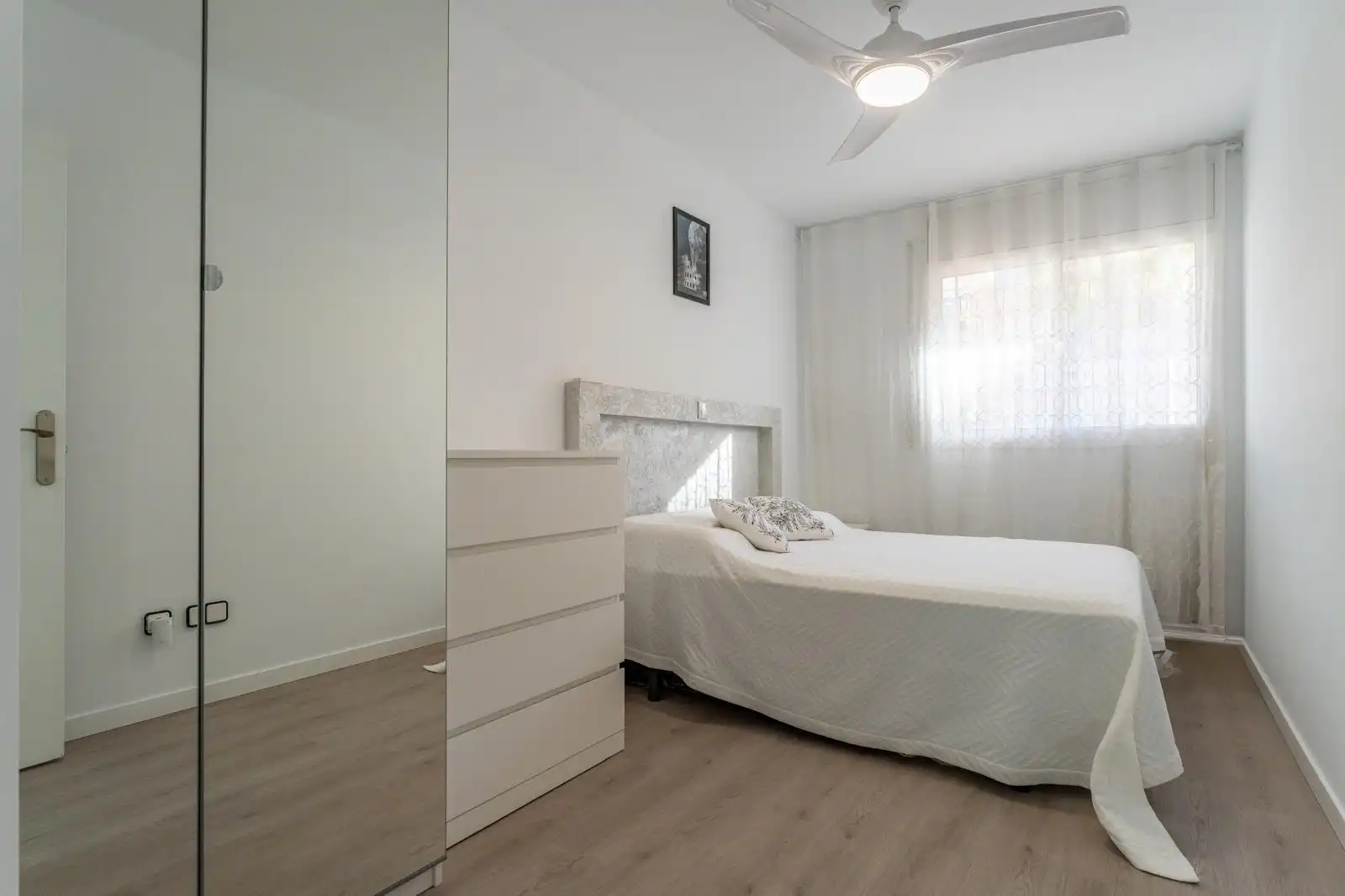 Schlafzimmer von Wohnung zum Verkauf in Reus mit Klimaanlage, Heizung und Parkett