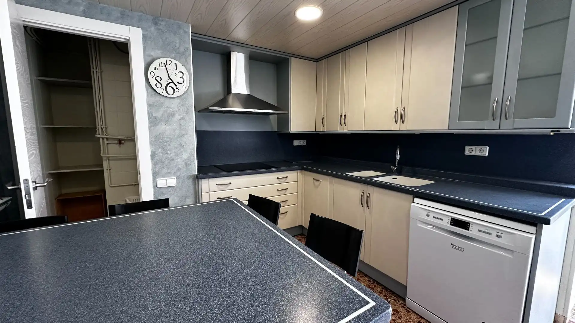 Kitchen of Flat for rent in Tortosa  with Air Conditioner, Terrace and Furnished