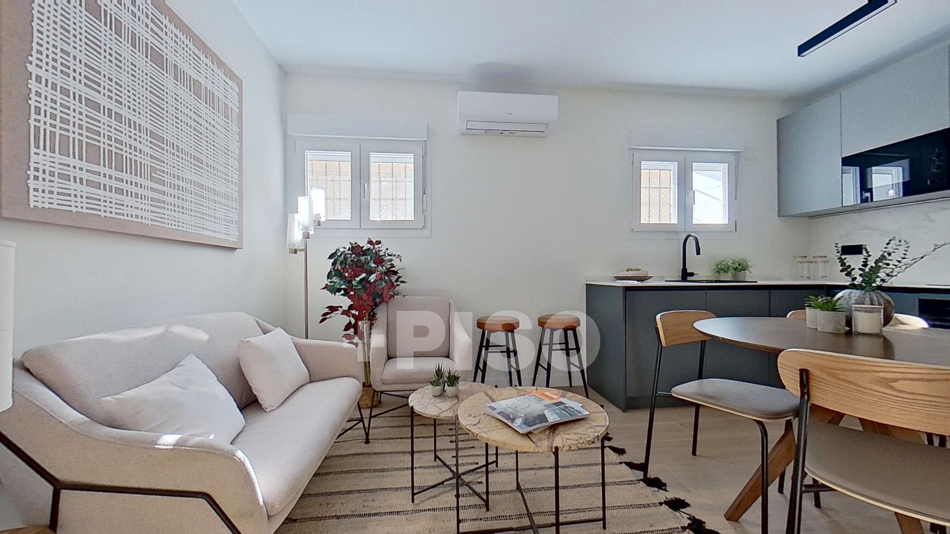 Sala d'estar de Pis en venda en  Madrid Capital amb Aire condicionat, Calefacció i Parquet