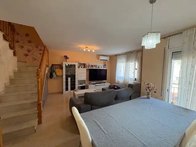 Sala de estar de Casa adosada en venta en Vilaverd con Aire acondicionado, Jardín privado y Trastero