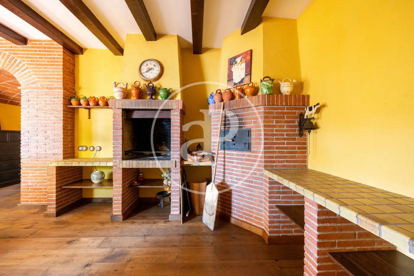 Cuina de Casa o xalet en venda en Argentona amb Aire condicionat, Calefacció i Jardí privat