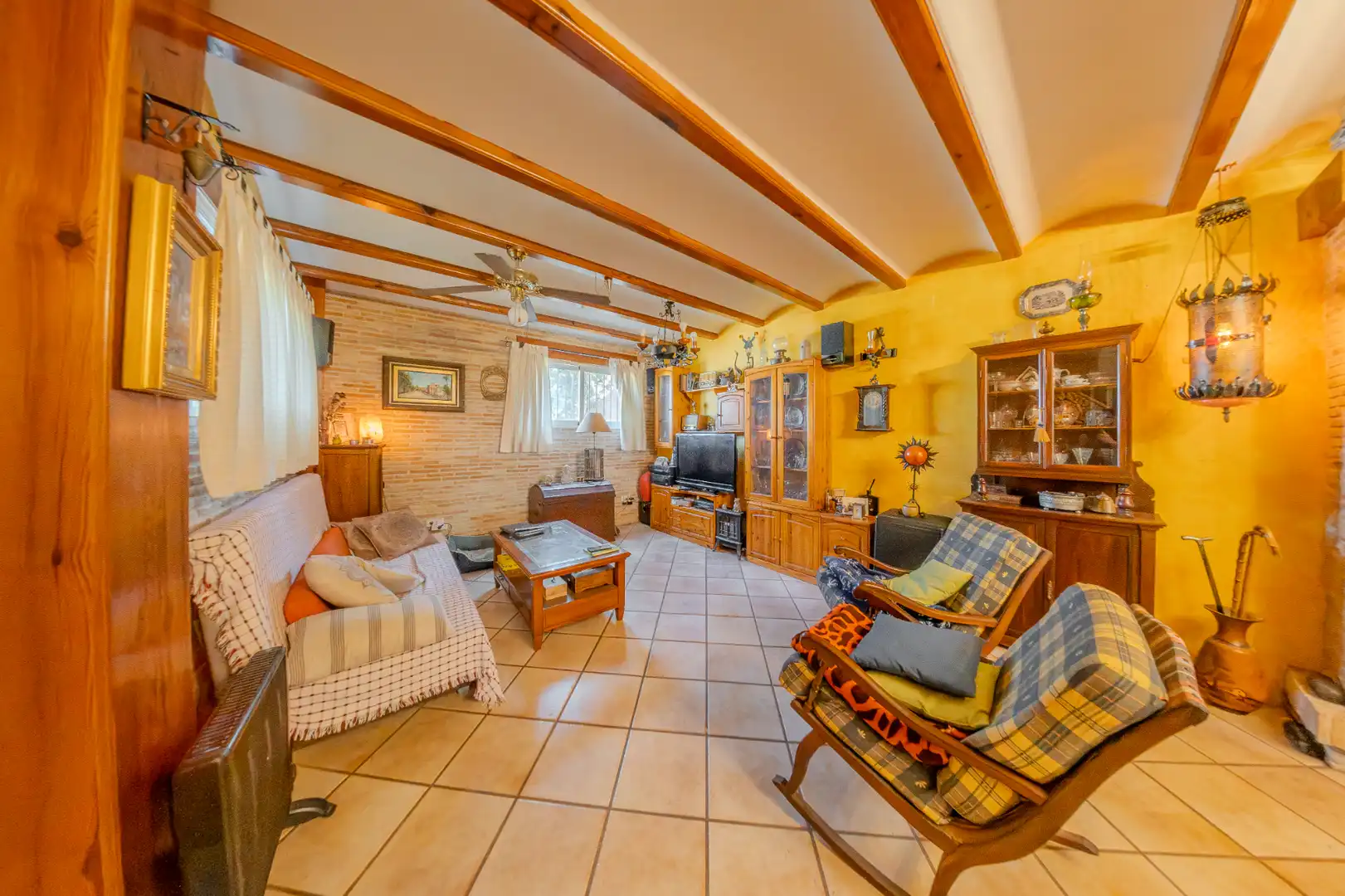 Living room of Houses for sale in Murcia  with Air Conditioner, Private garden and Terrace
