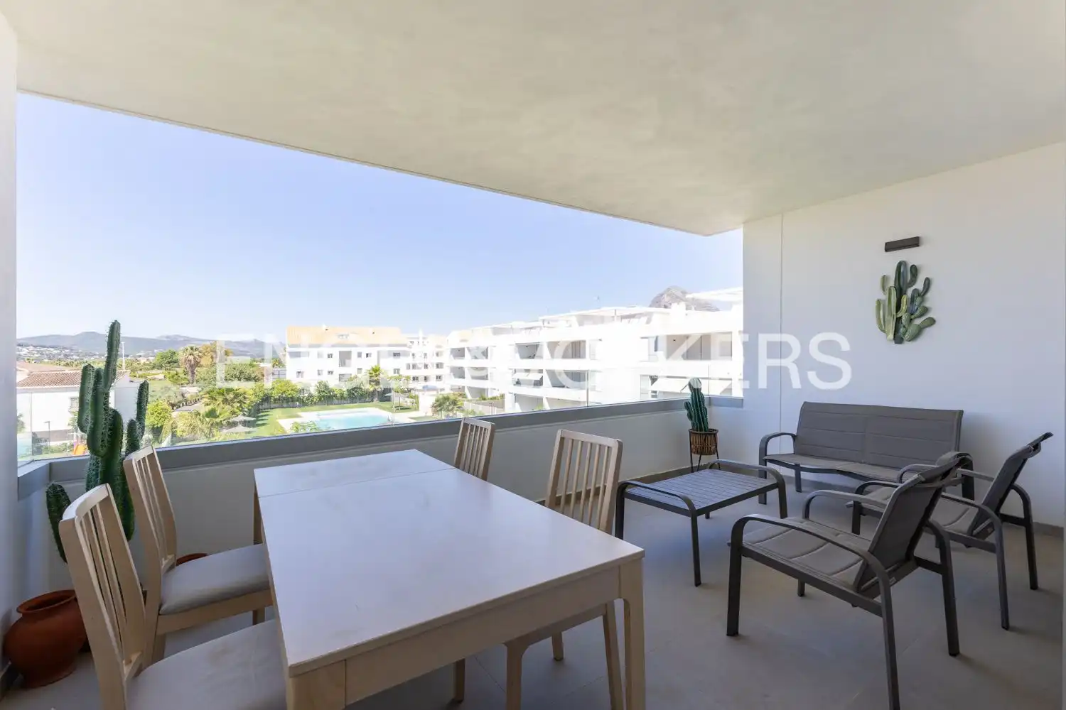 Vista exterior de Àtic de lloguer en Jávea / Xàbia amb Aire condicionat, Calefacció i Terrassa