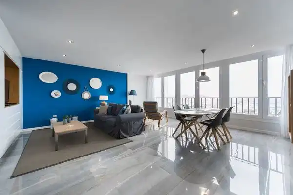 Sala de estar de Piso de alquiler en Las Palmas de Gran Canaria con Amueblado