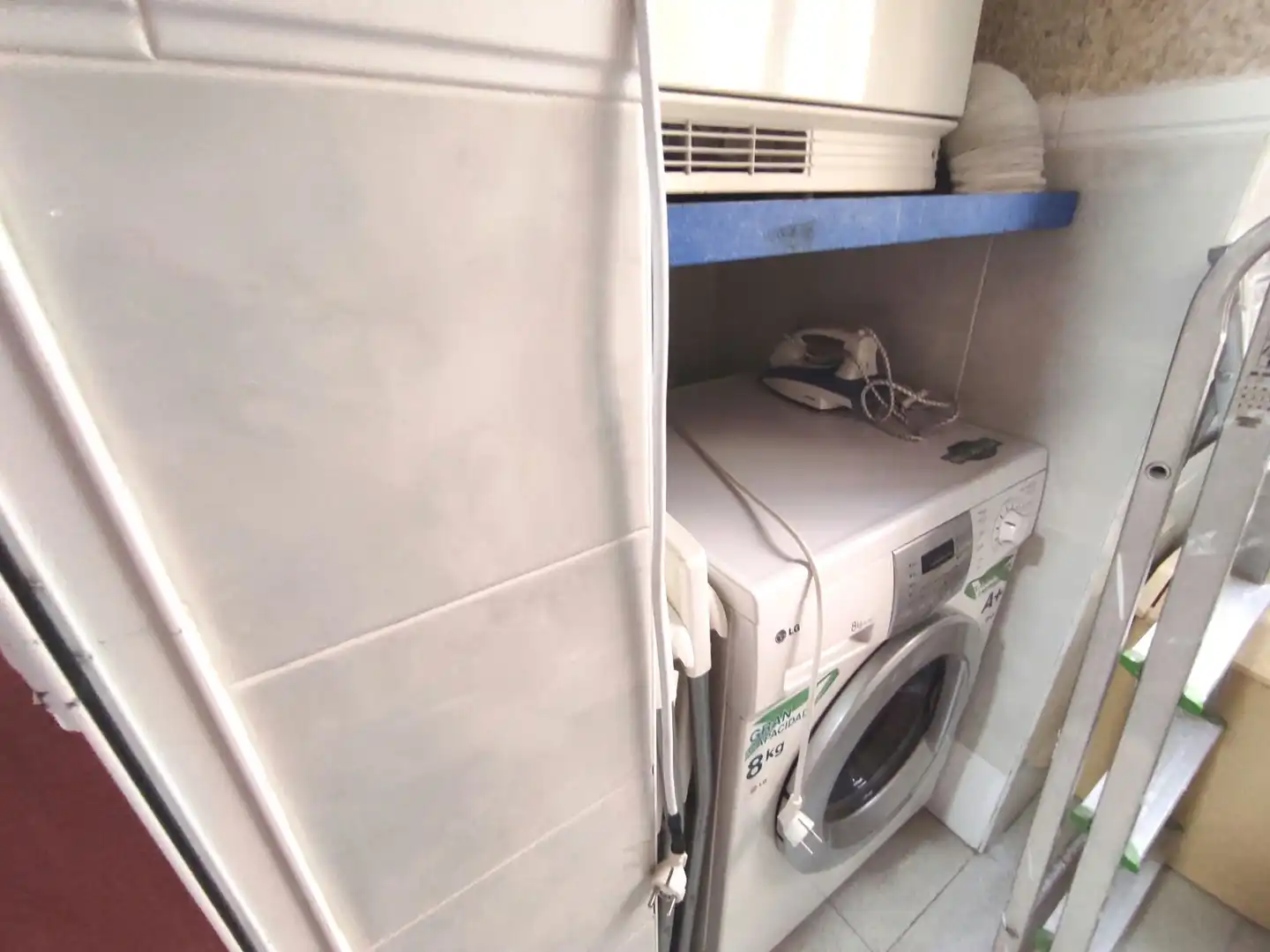 Cocina de Piso de alquiler en Málaga con Aire acondicionado, Terraza y Amueblado