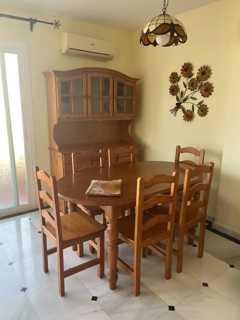 Esszimmer von Wohnung zur Miete in Cártama mit Klimaanlage, Terrasse und Möbliert