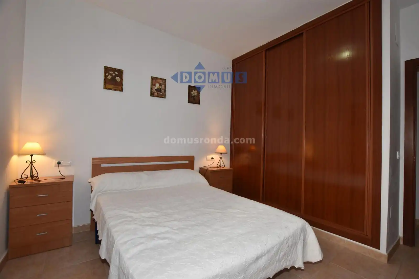 Schlafzimmer von Wohnung zur Miete in Ronda mit Heizung und Möbliert
