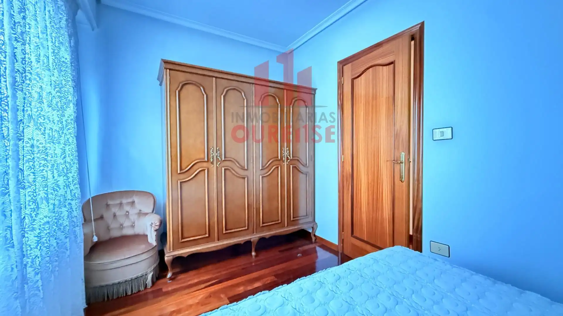 Bedroom of Flat for rent in Ourense Capital   with Furnished