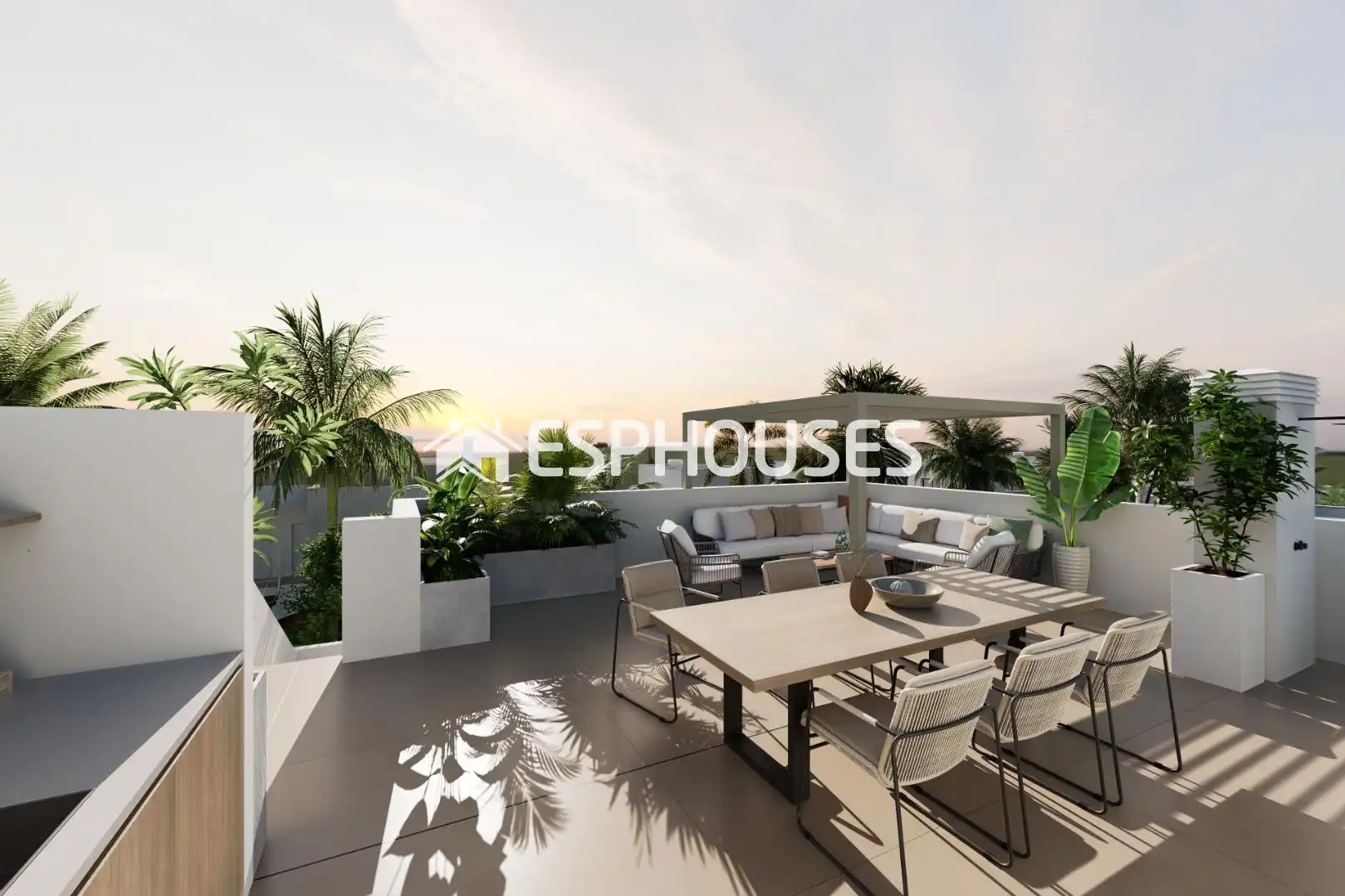 Bungalow avec terrasse à vendre à Las Lomas de Rame - Bahía Bella, imagen 11