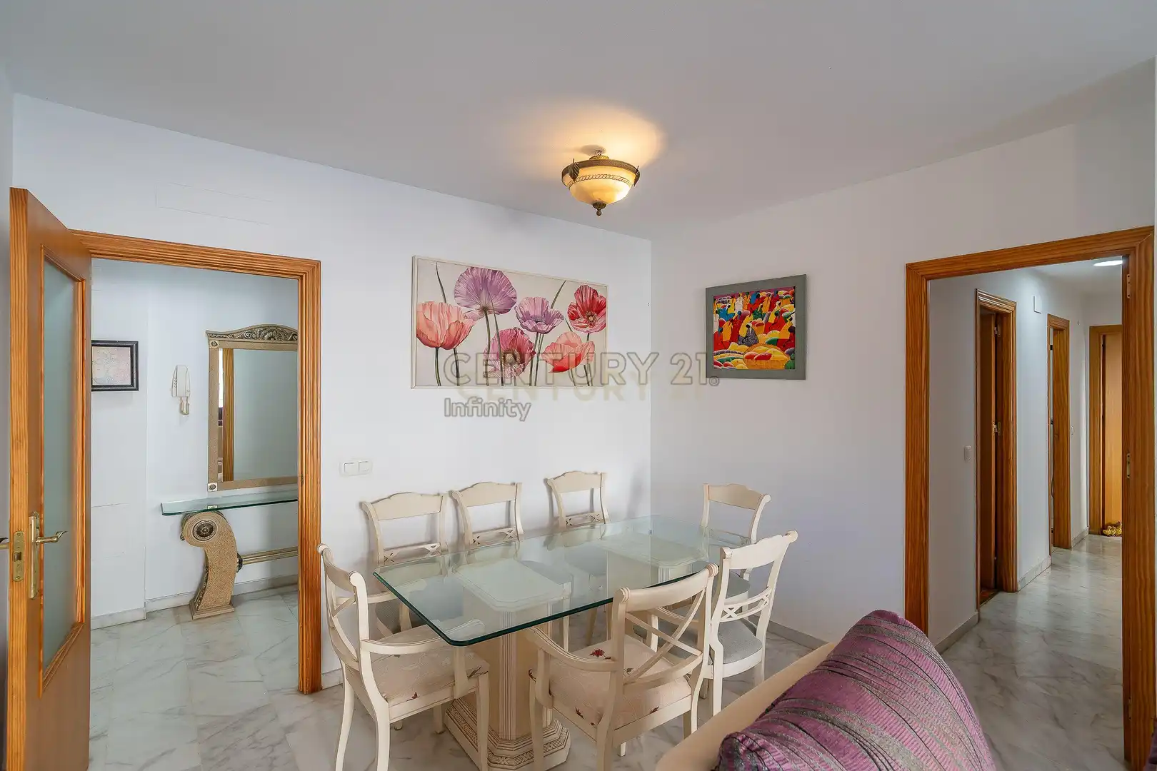 Comedor de Apartamento en venta en Estepona con Jardín privado, Horno y Piscina comunitaria