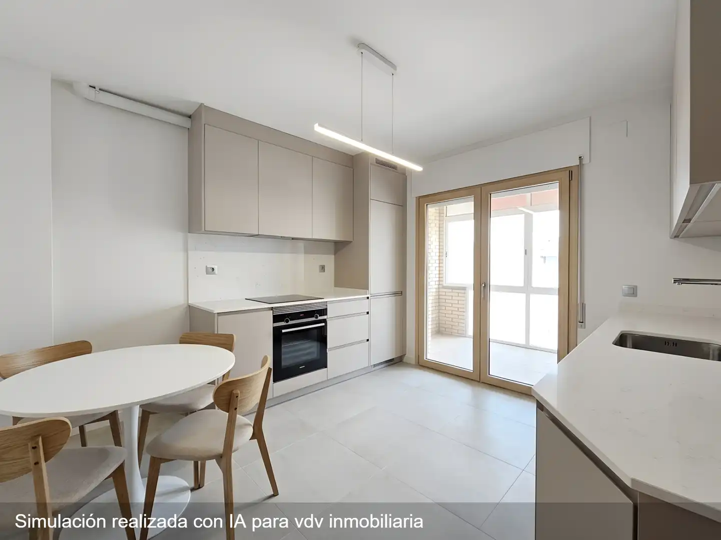 Cuina de Casa adosada en venda en Cintruénigo amb Calefacció, Parquet i Terrassa