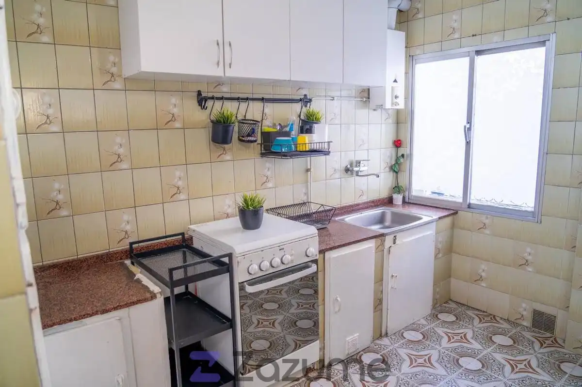 Kitchen of Flat for rent in Langreo  with Heating, Furnished and Oven