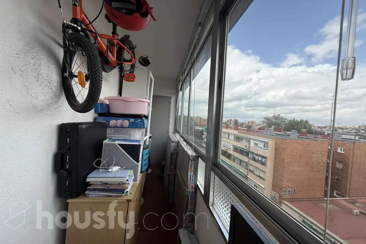 Terrassa de Pis de lloguer en Madrid amb Aire condicionat, Calefacció i Parquet