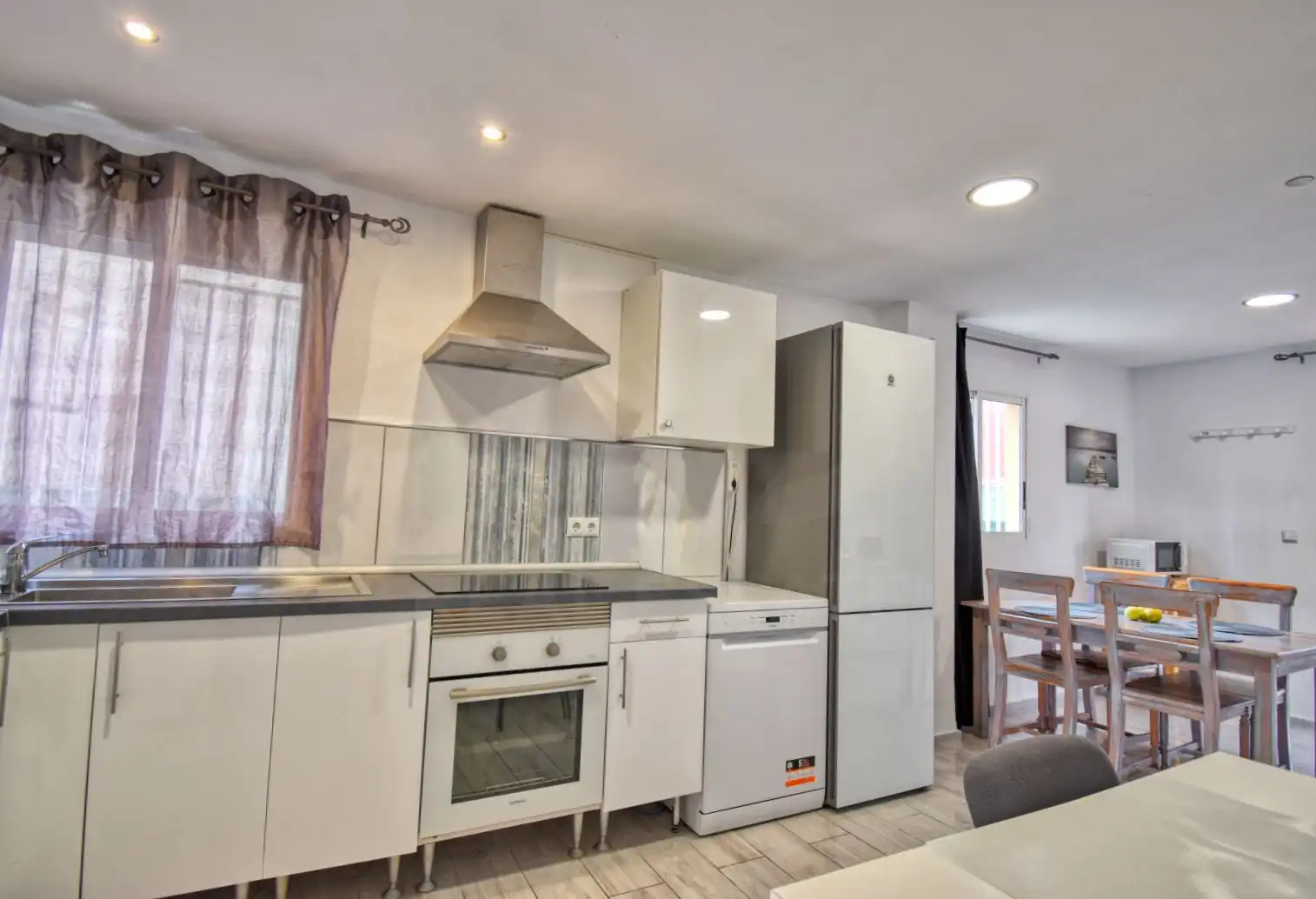 Kitchen of Houses for sale in Gandia  with Air Conditioner, Heating and Terrace
