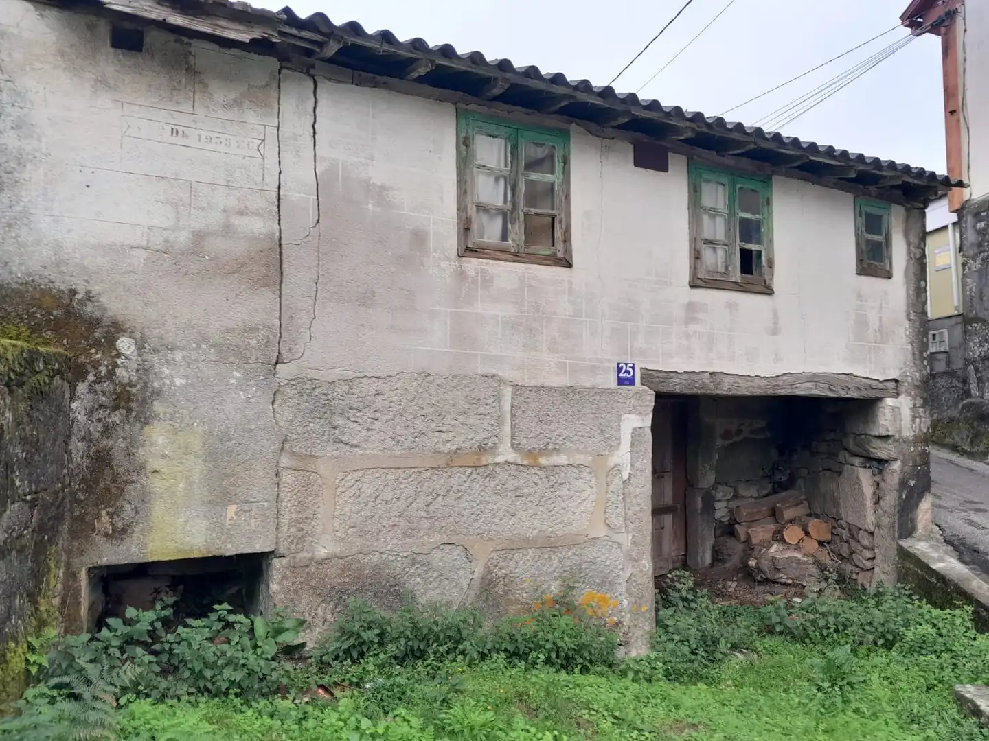 Vista exterior de Casa o chalet en venta en Covelo con Jardín privado