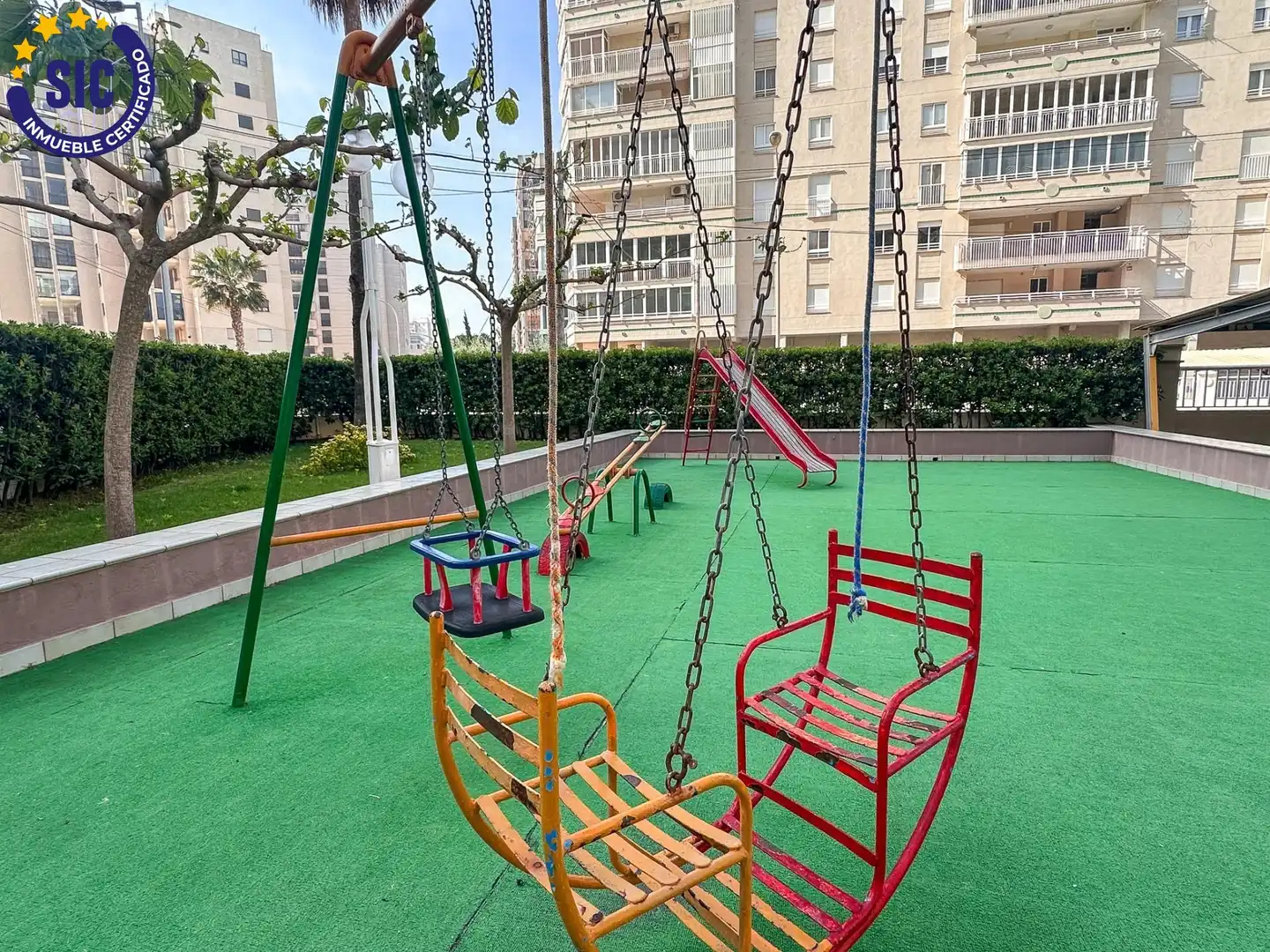 Terraza de Apartamento en venta en Benicasim / Benicàssim con Jardín privado, Terraza y Trastero