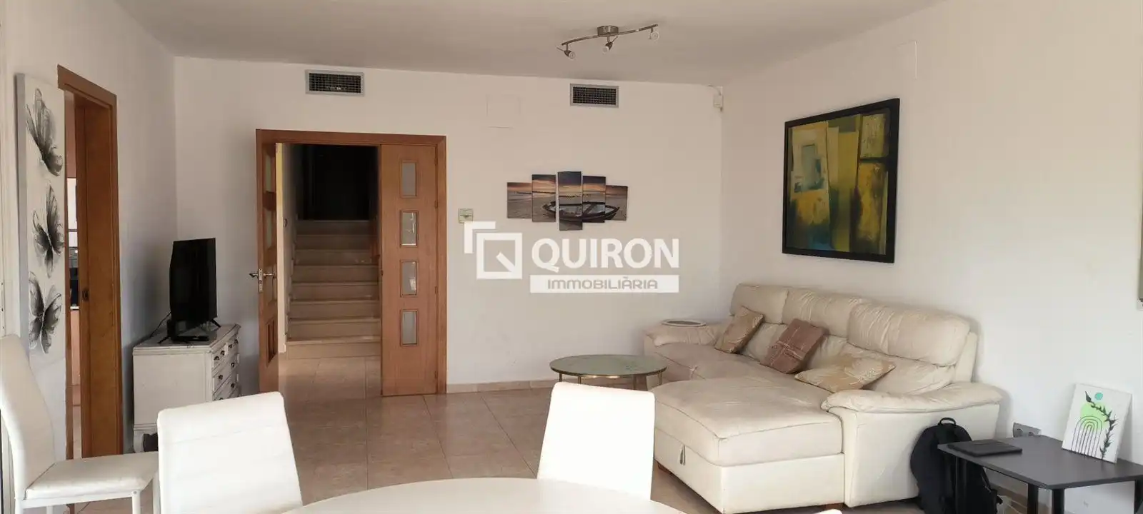 Sala d'estar de Casa o xalet en venda en Calafell amb Calefacció, Terrassa i Traster