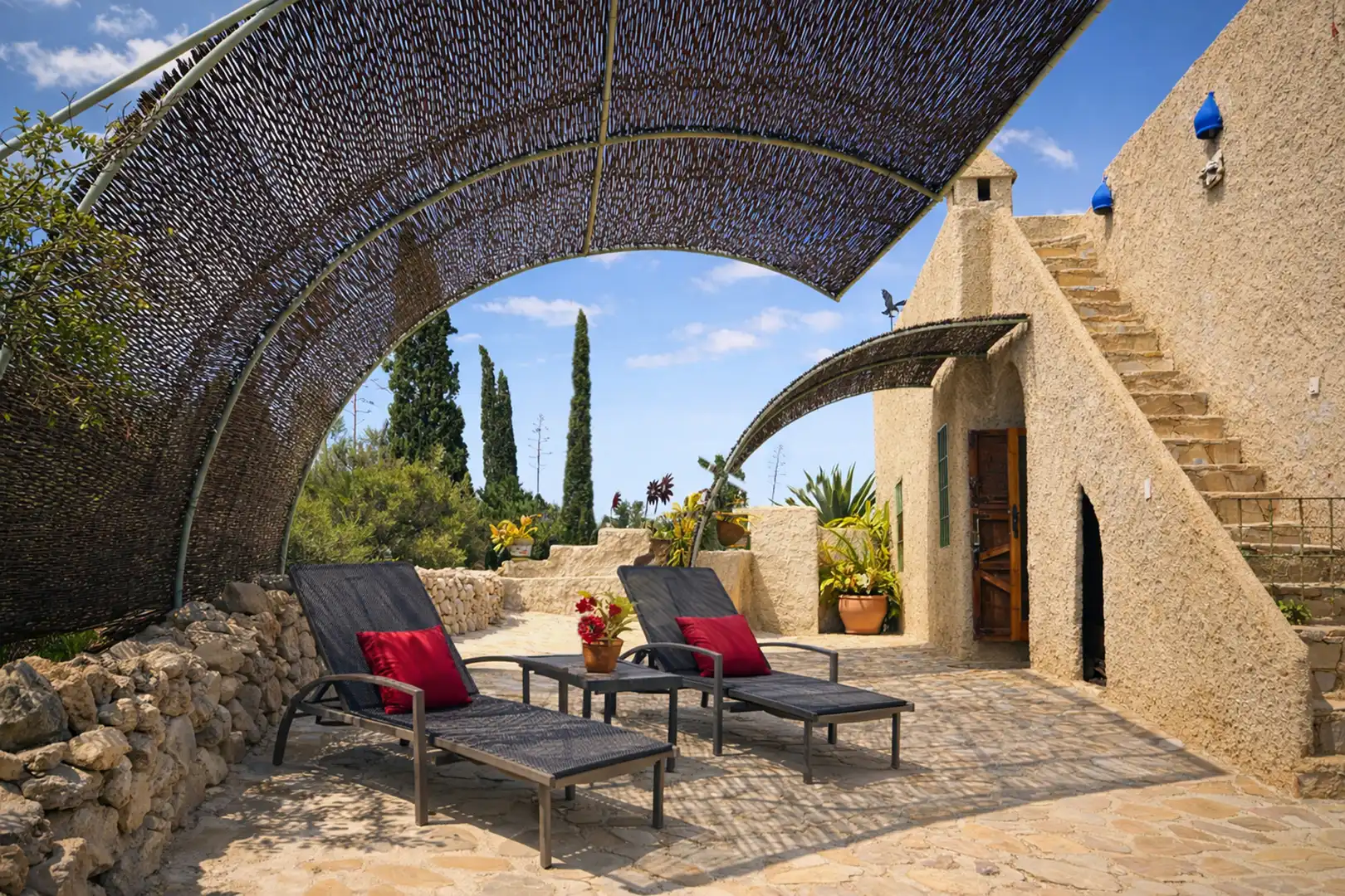 Terrace of Country homes for sale in Níjar  with Air Conditioner, Private garden and Terrace