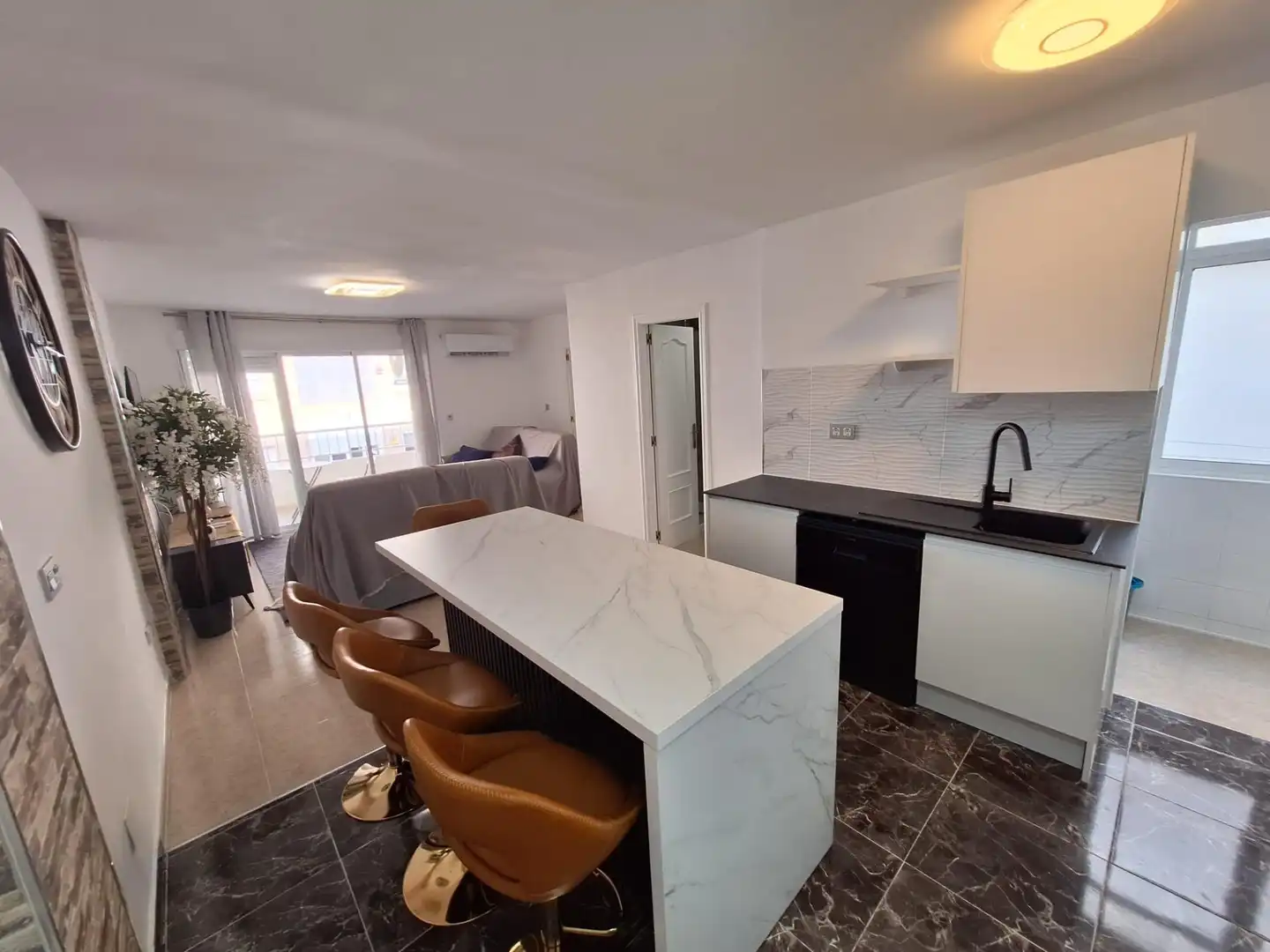 Kitchen of Apartments for rent in Torrevieja  with Air Conditioner and Balcony