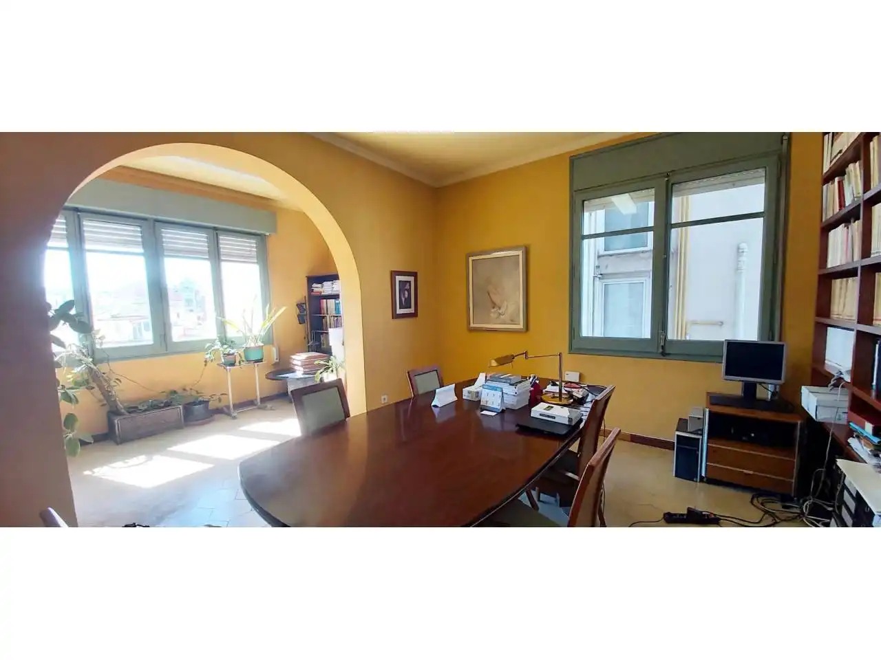 Dining room of Flat for sale in Girona  with Air Conditioner, Heating and Parquet flooring