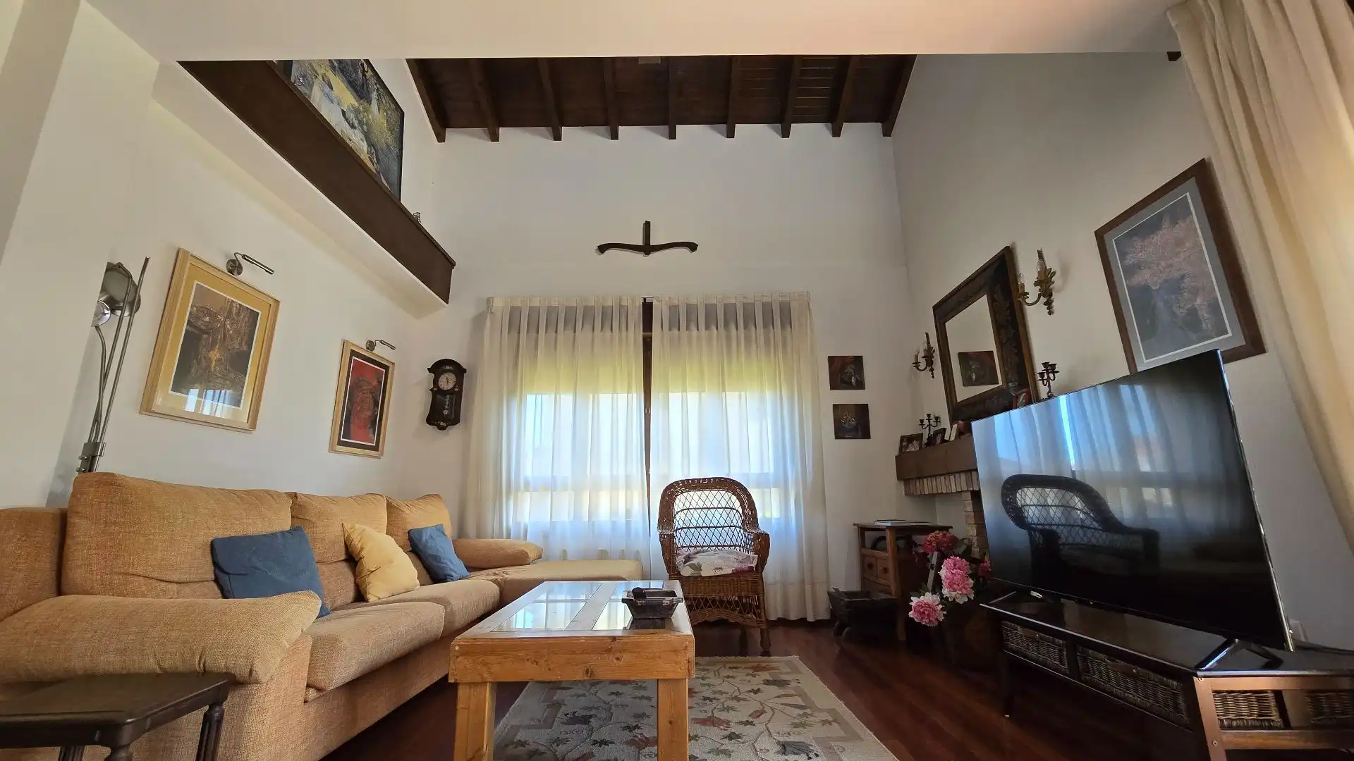 Living room of Houses for sale in Llanes  with Heating, Private garden and Terrace