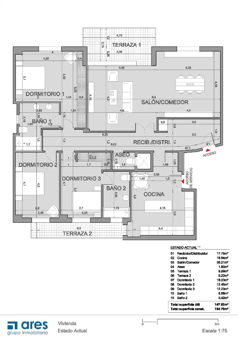Flat with lift for sale in Avenida de Concha Espina, imagen 40