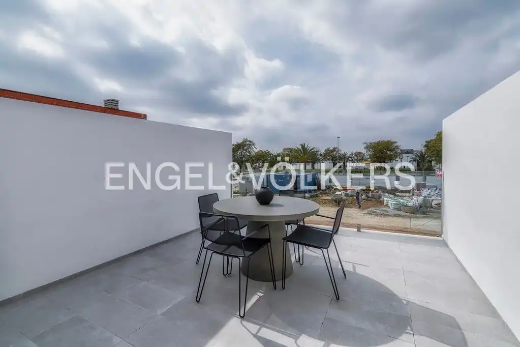 Terraza de Casa o chalet en venta en Pilar de la Horadada con Aire acondicionado, Calefacción y Jardín privado